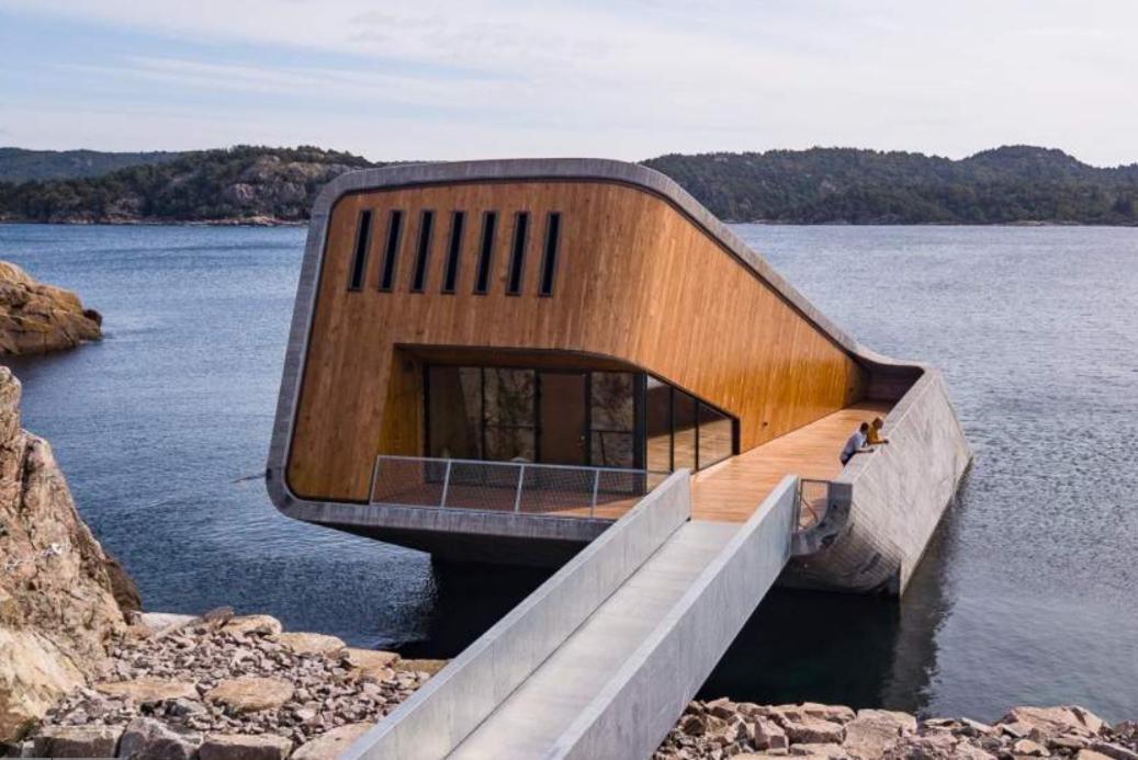 Apartment With Boat Spangereid Экстерьер фото